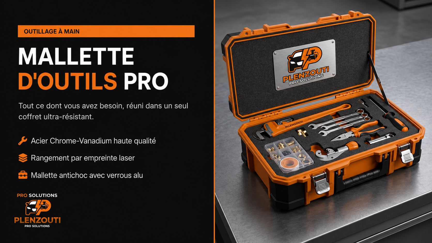 Mallette d'outils pro Plenzouti